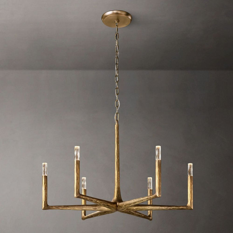 Avarit Forged Round Chandelier 36''