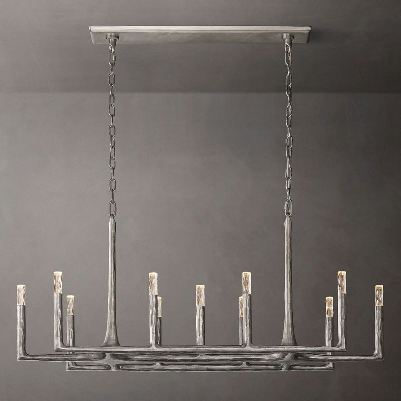 Avarit Forged Linear Chandelier 54''