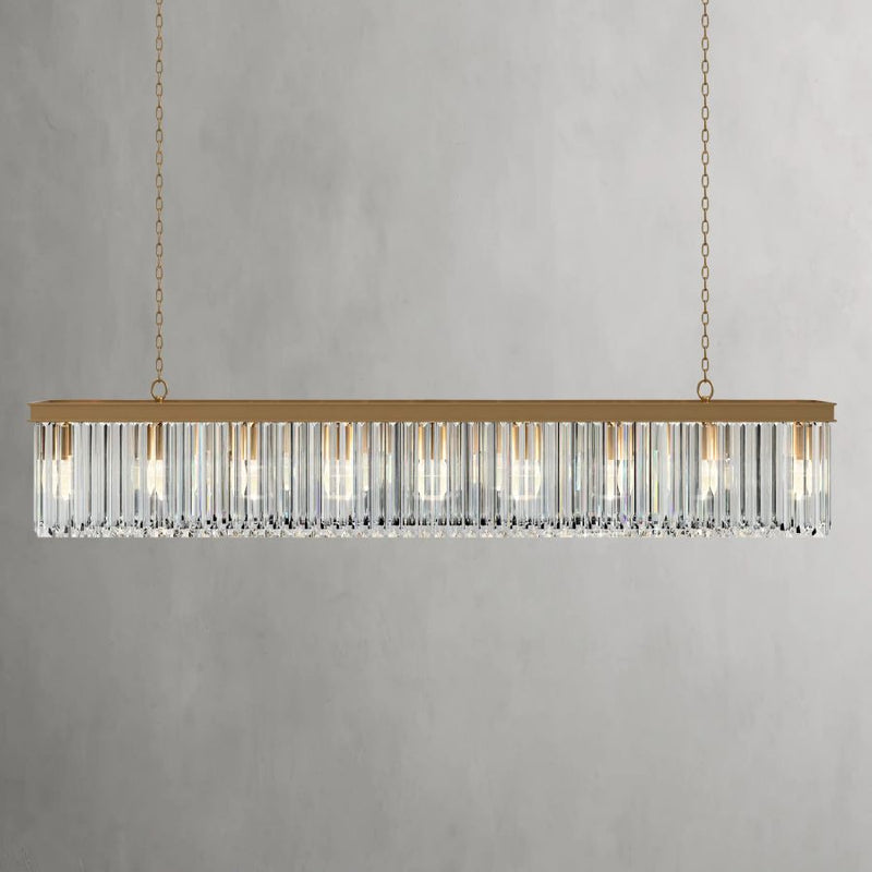 Ryan Rectangular Chandelier 72''W