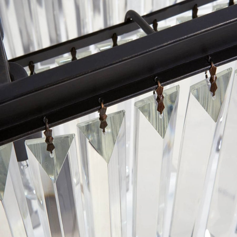 Ryan Tiered Rectangular Chandelier 49''W