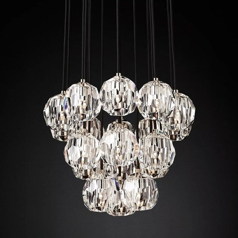 Crespo Round Cluster Chandelier 19''