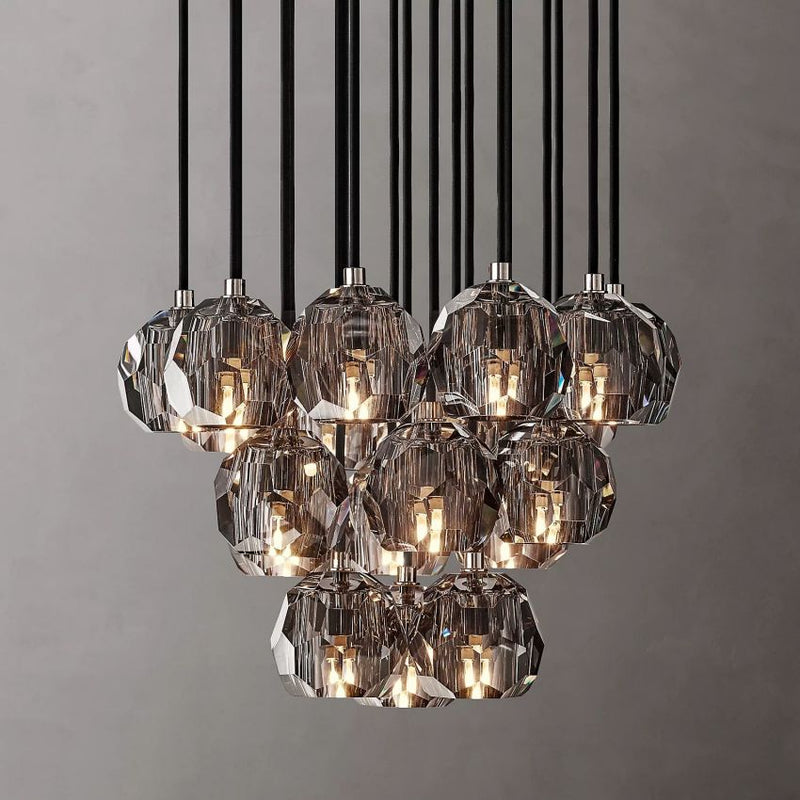 Crespo Round Cluster Chandelier 19''
