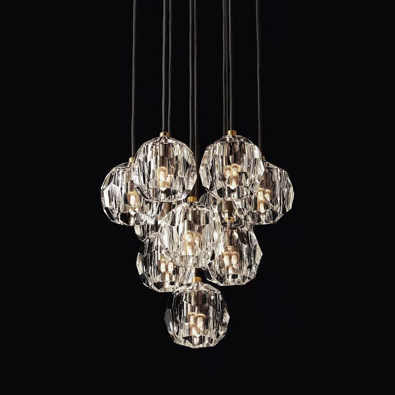 Crespo Round Cluster Chandelier 14''
