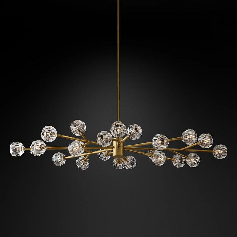 Crespo Oval Chandelier 72"