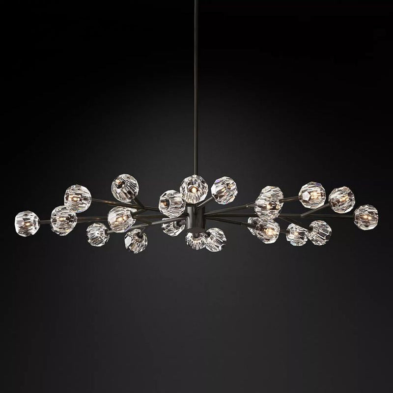 Crespo Oval Chandelier 72"