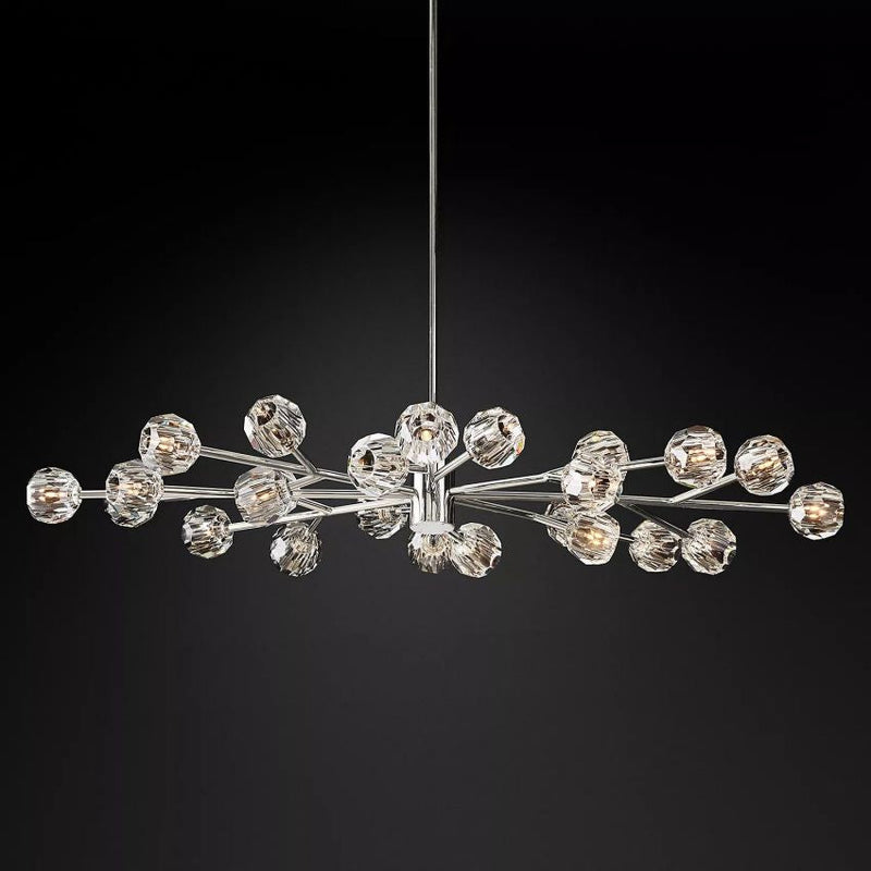 Crespo Oval Chandelier 72"