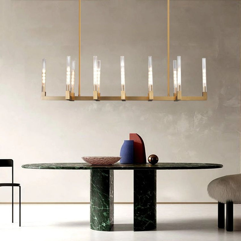 Cannel Linear Chandelier 67''