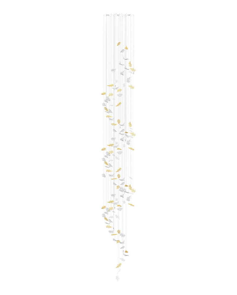 Flying Leaves Chandelier