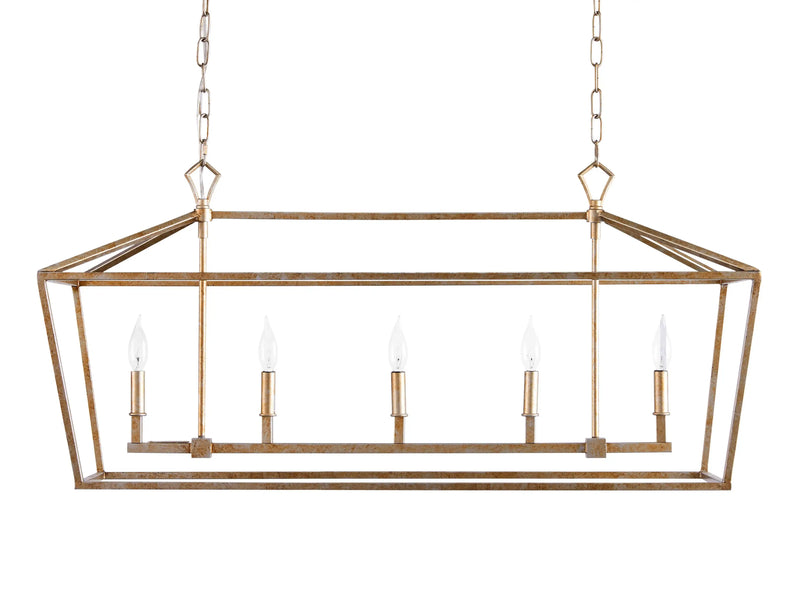 Garnet 41" Rectangular Chandelier