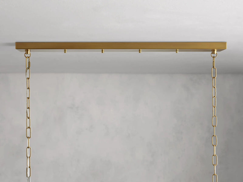 Garnet 54" Rectangular Chandelier