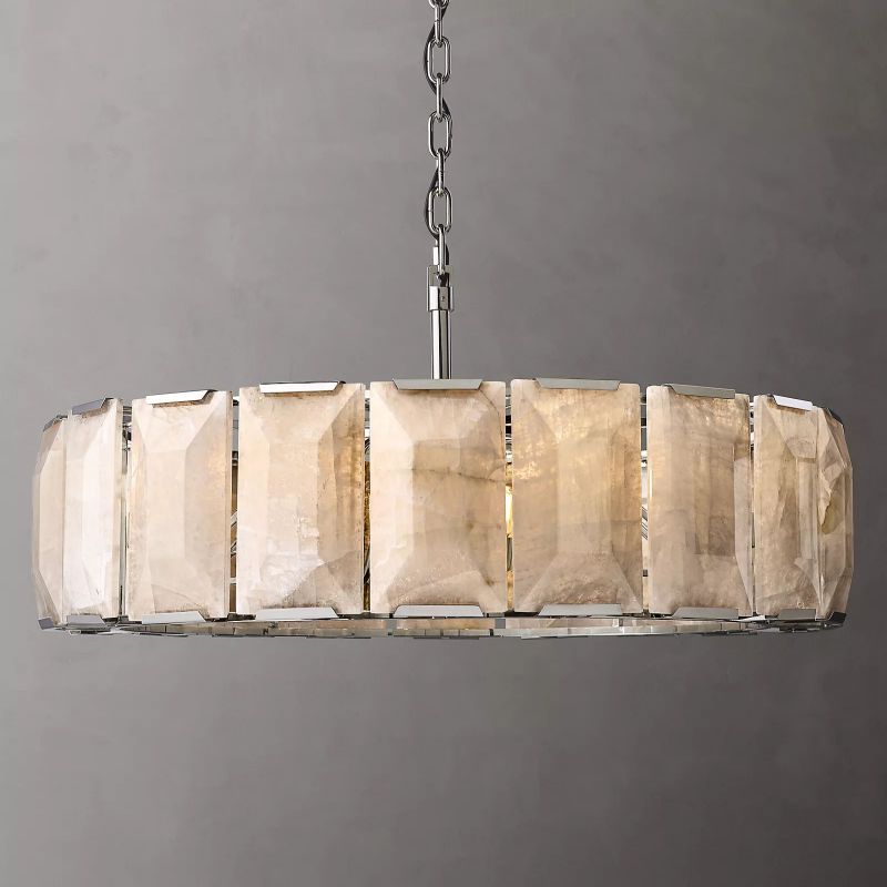 Harley Calcite Round Chandelier 43''