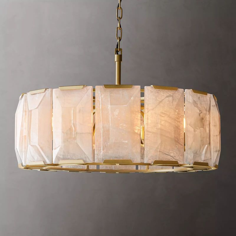 Harley Calcite Round Chandelier 31''