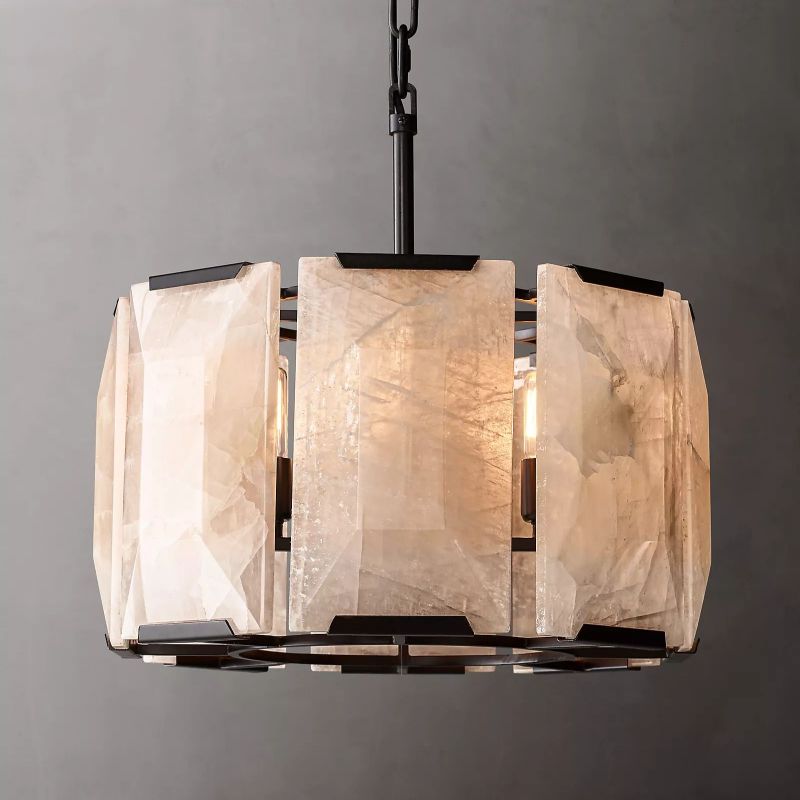 Harley Calcite Round Chandelier 19''