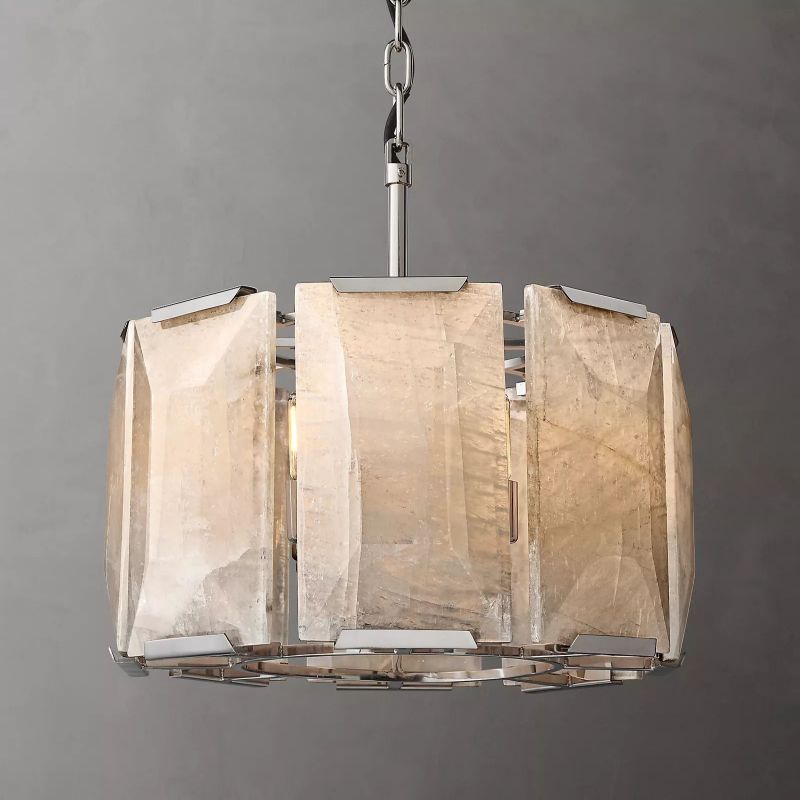 Harley Calcite Round Chandelier 19''