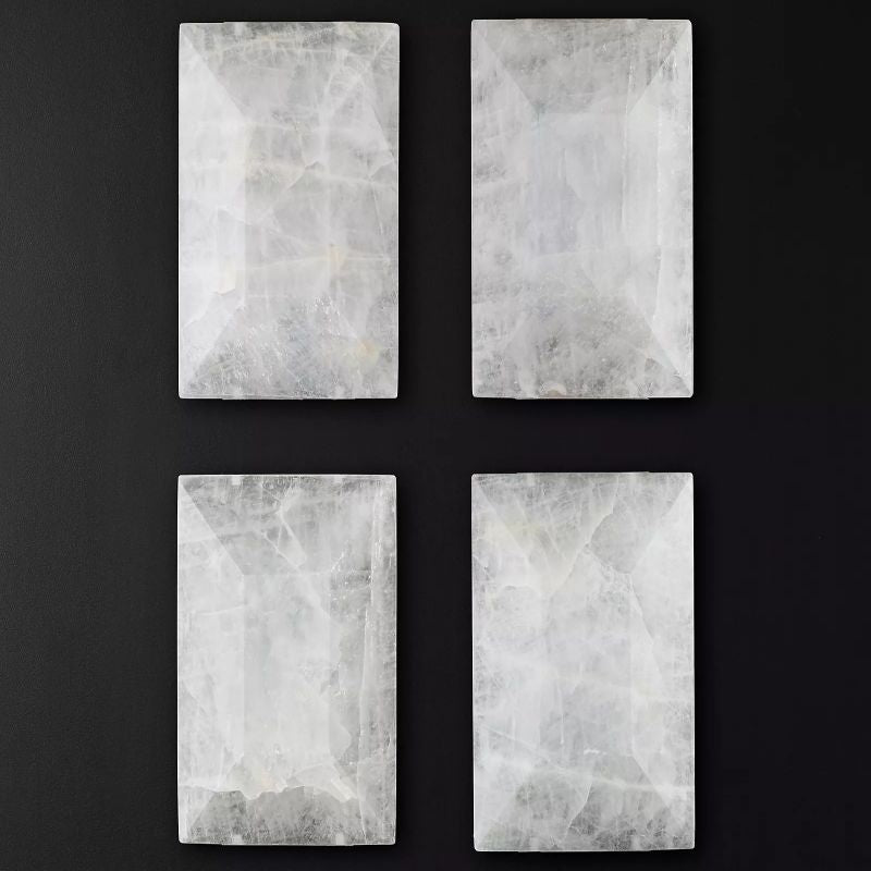 Harley Calcite Rectangle Chandelier 61''