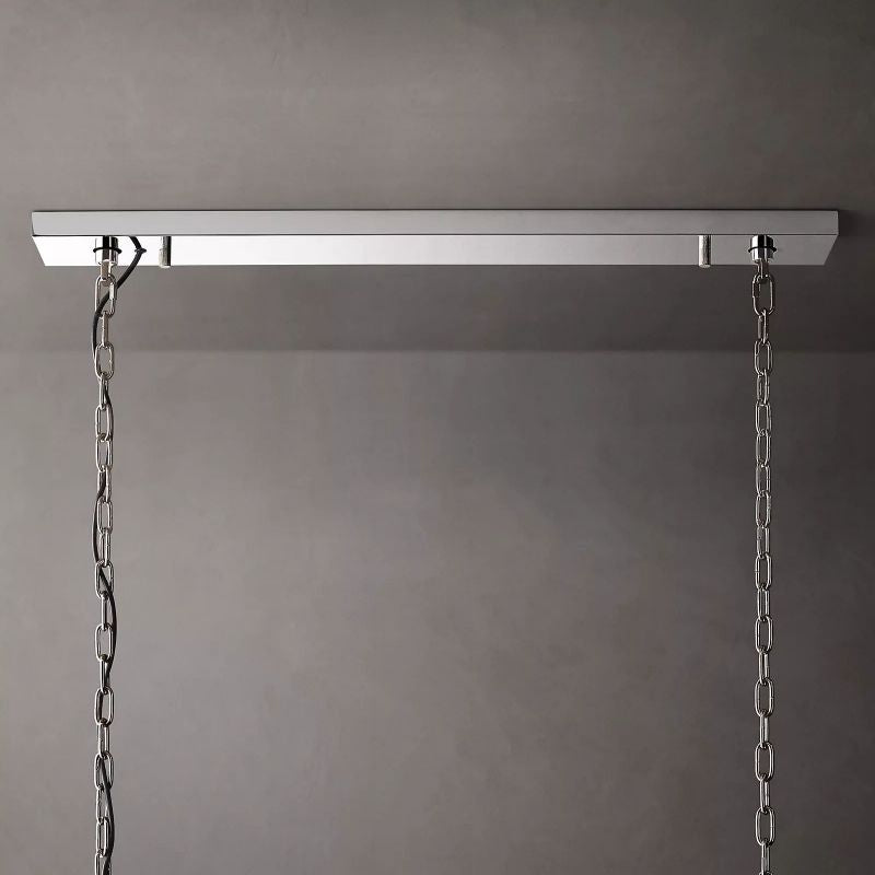 Harley Calcite Rectangle Chandelier 54''