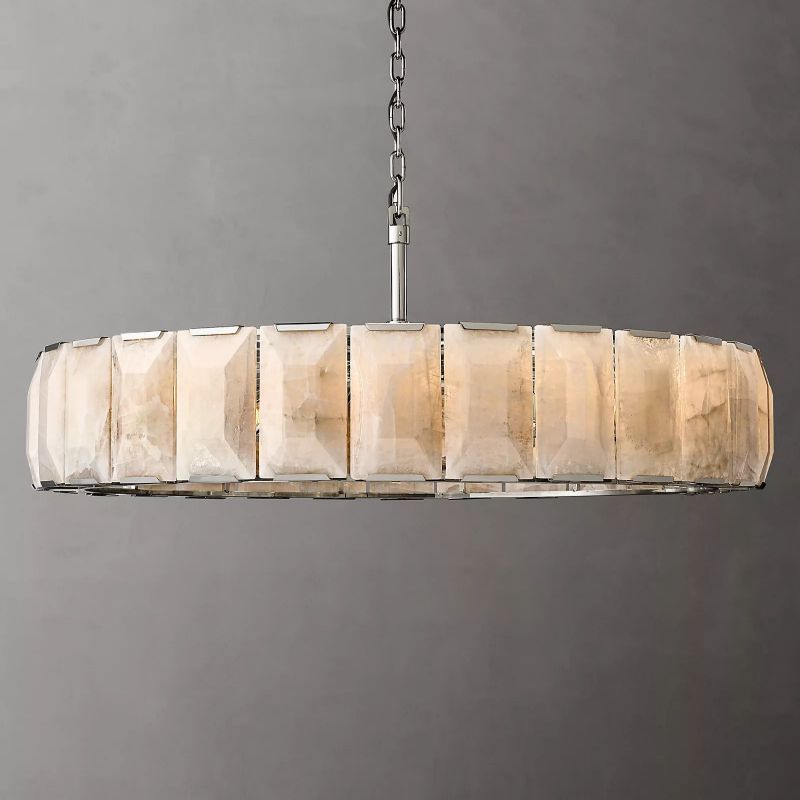 Harley Calcite Round Chandelier 60''
