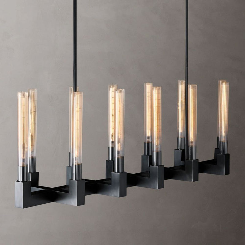 Cannel Linear Chandelier 55''