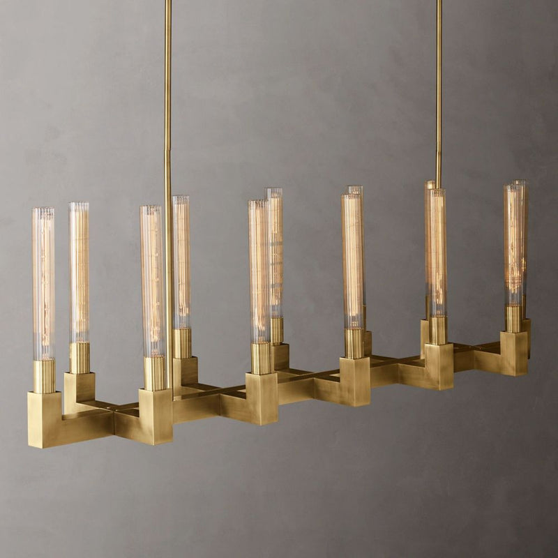 Cannel Linear Chandelier 55''