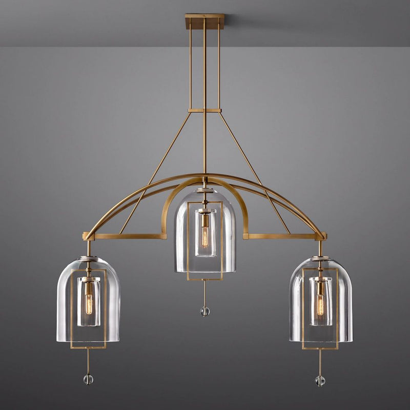 Fulcra Linear Chandelier 61''