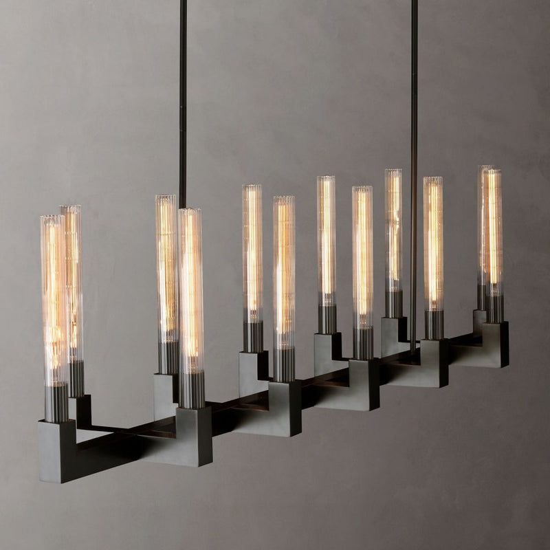 Cannel Linear Chandelier 67''