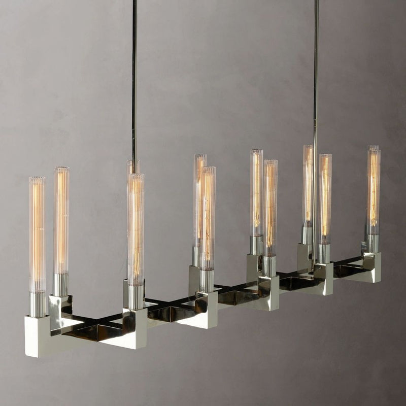 Cannel Linear Chandelier 67''
