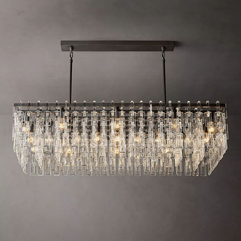 Nigel Rectangle Chandelier 62''W