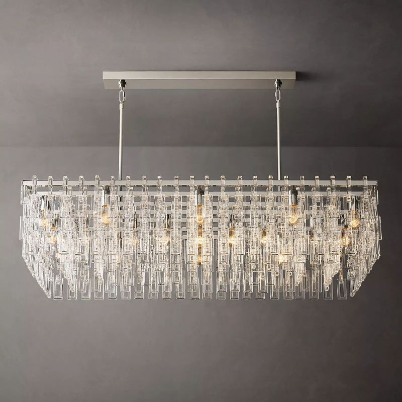Nigel Rectangle Chandelier 62''W
