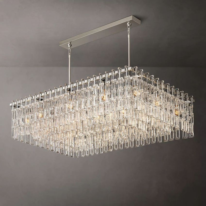 Nigel Rectangle Chandelier 62''W