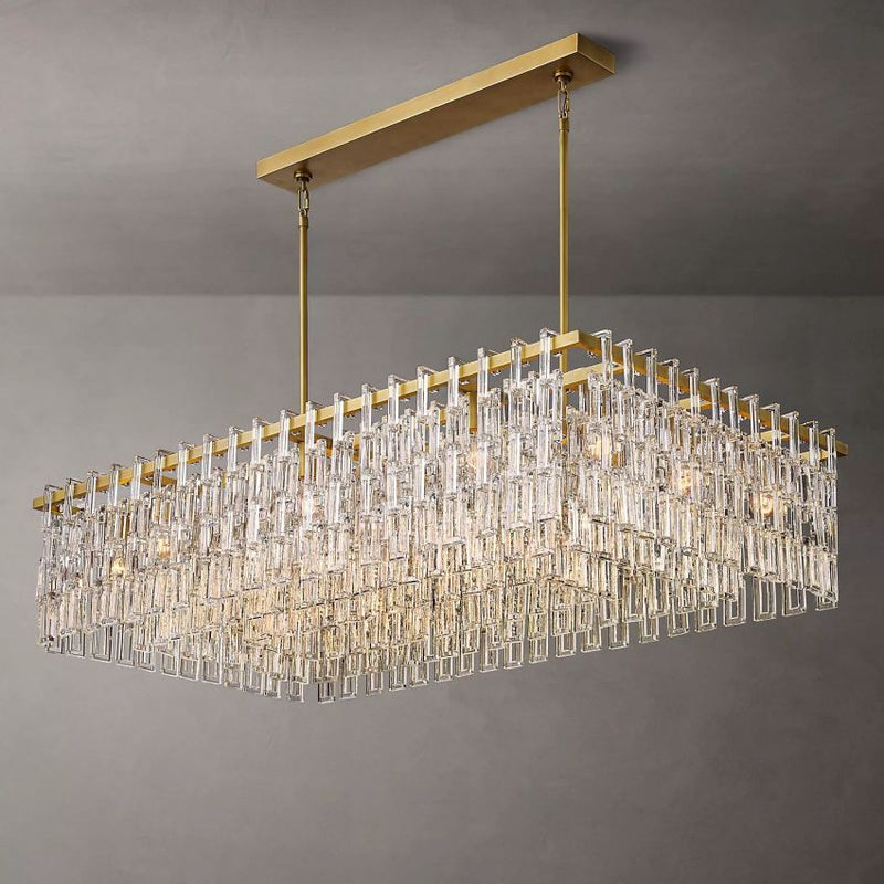 Nigel Rectangle Chandelier 62''W