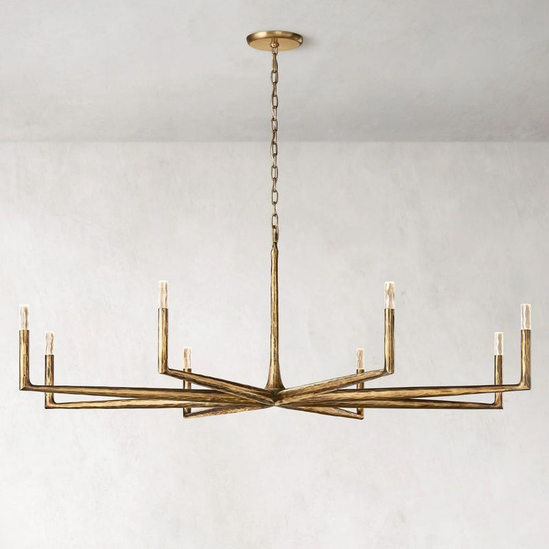 Avarit Forged Round Chandelier 72''