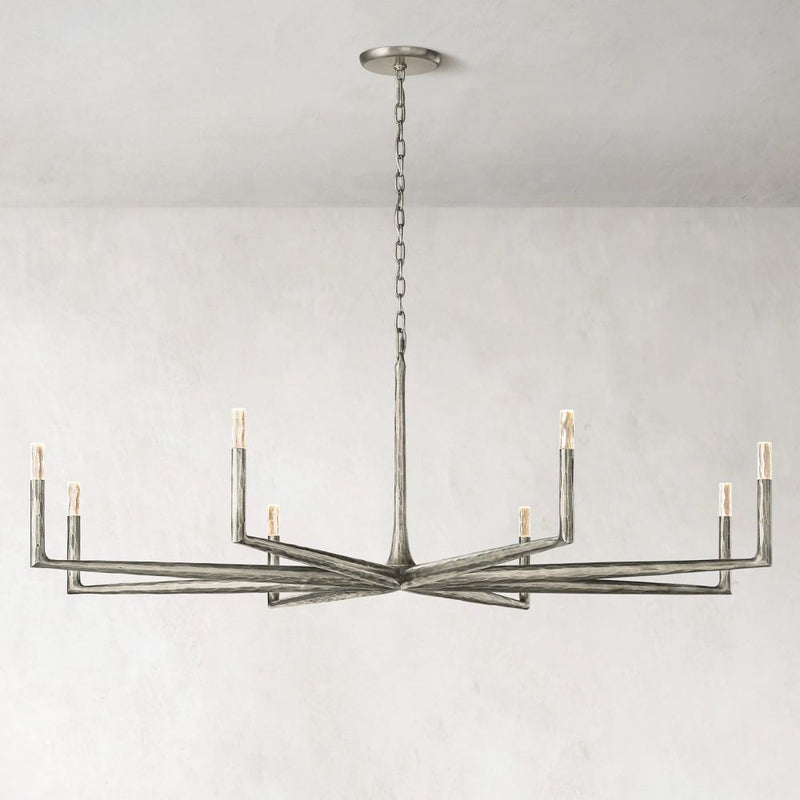 Avarit Forged Round Chandelier 72''