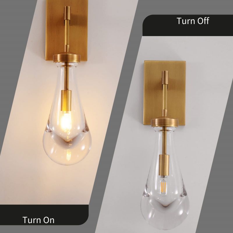 Raindrop Sconce Rod & Cord