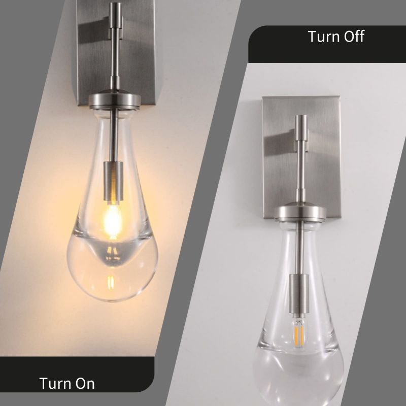Raindrop Sconce Rod & Cord