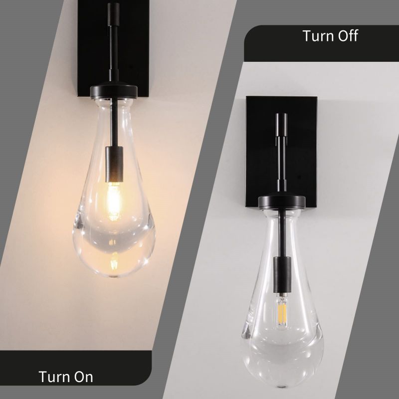 Raindrop Sconce Rod & Cord