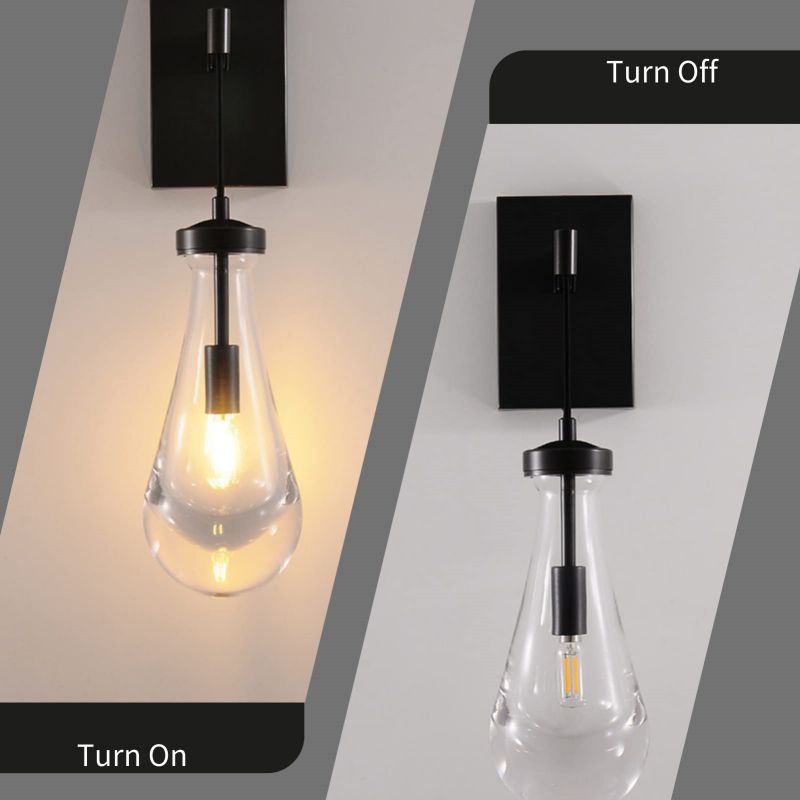 Raindrop Sconce Rod & Cord