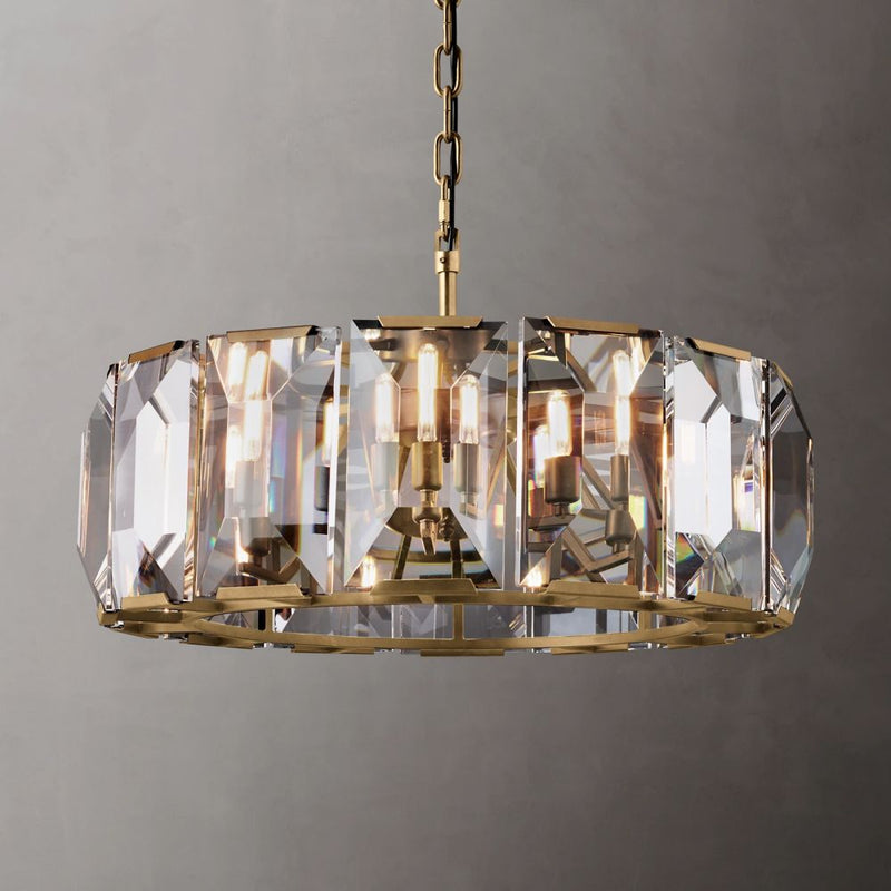 Harley Crystal Round Chandelier 31''