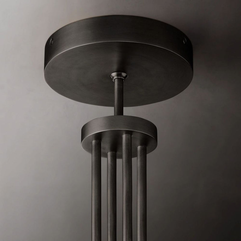 Cannel Round Chandelier 60''