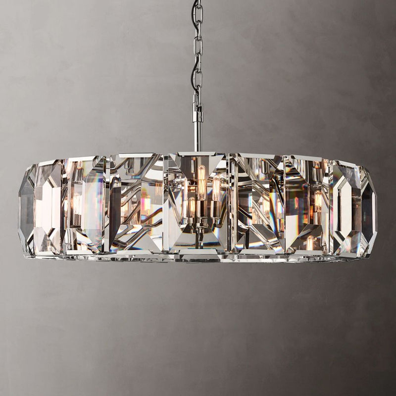Harley Crystal Round Chandelier 43''