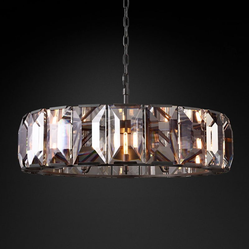 Harley Crystal Round Chandelier 43''