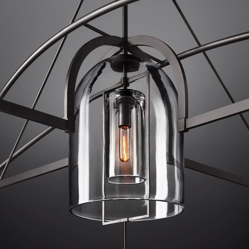 Fulcra Round Chandelier 73''