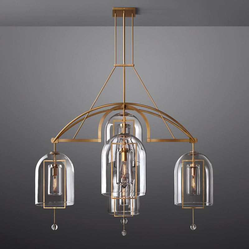 Fulcra Round Chandelier 61''