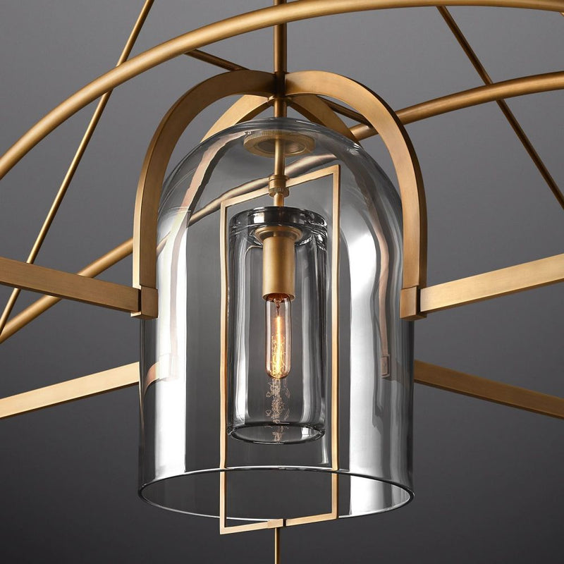 Fulcra Round Chandelier 61''