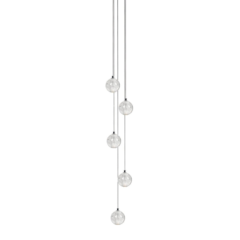 Crystal Bubbles Balls Pendant Lamp