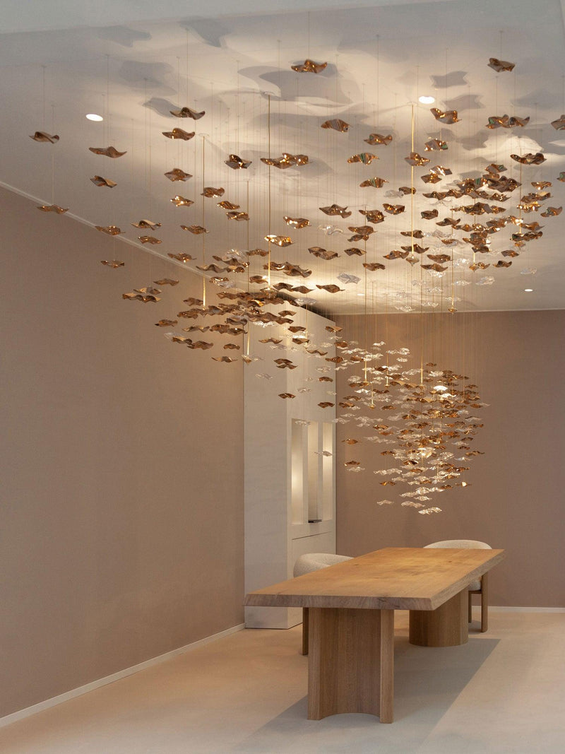 Tidal Art Glass Pendants