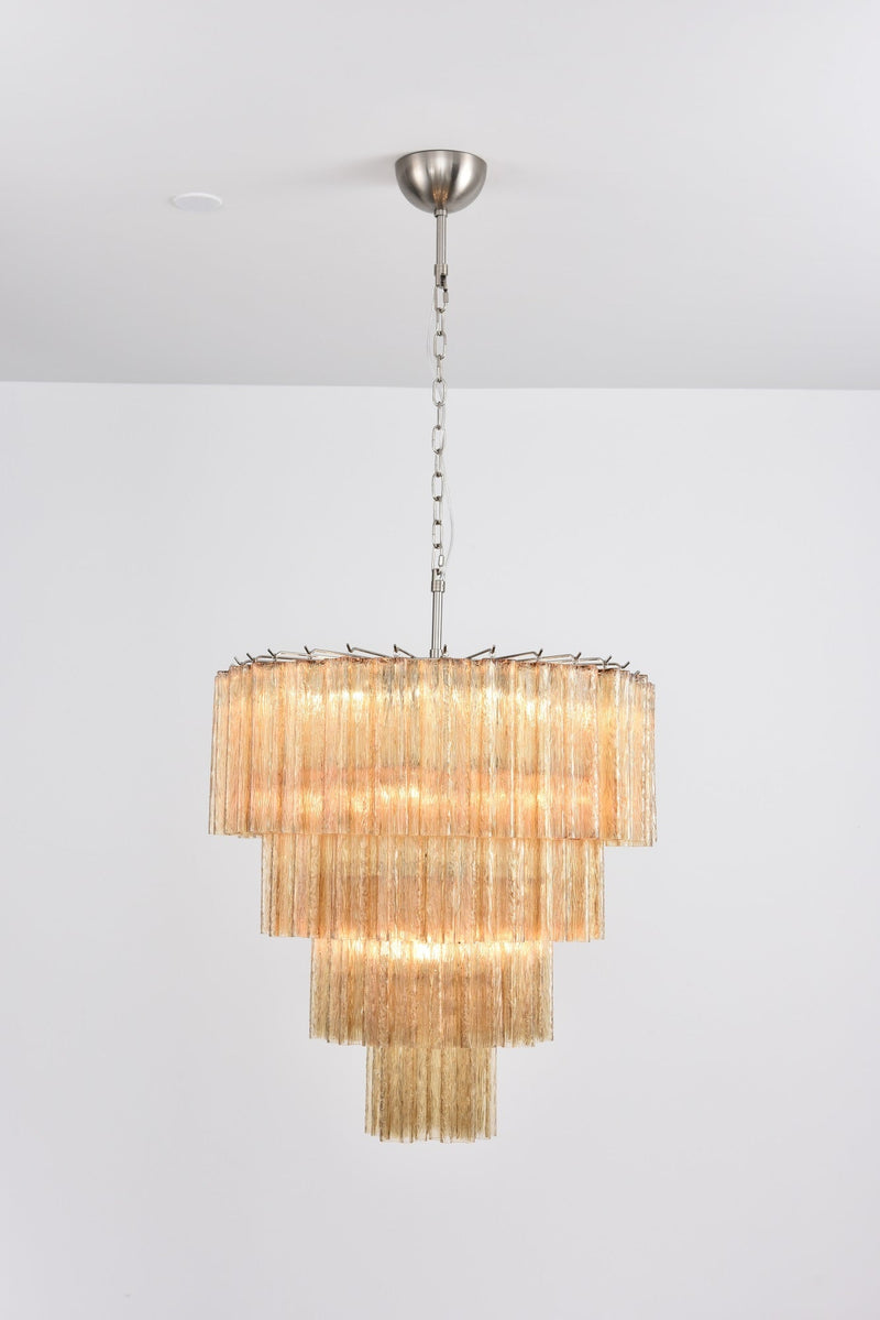Serava Cascade Murano Chandelier