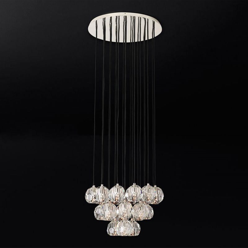Crespo Round Cluster Chandelier 24''