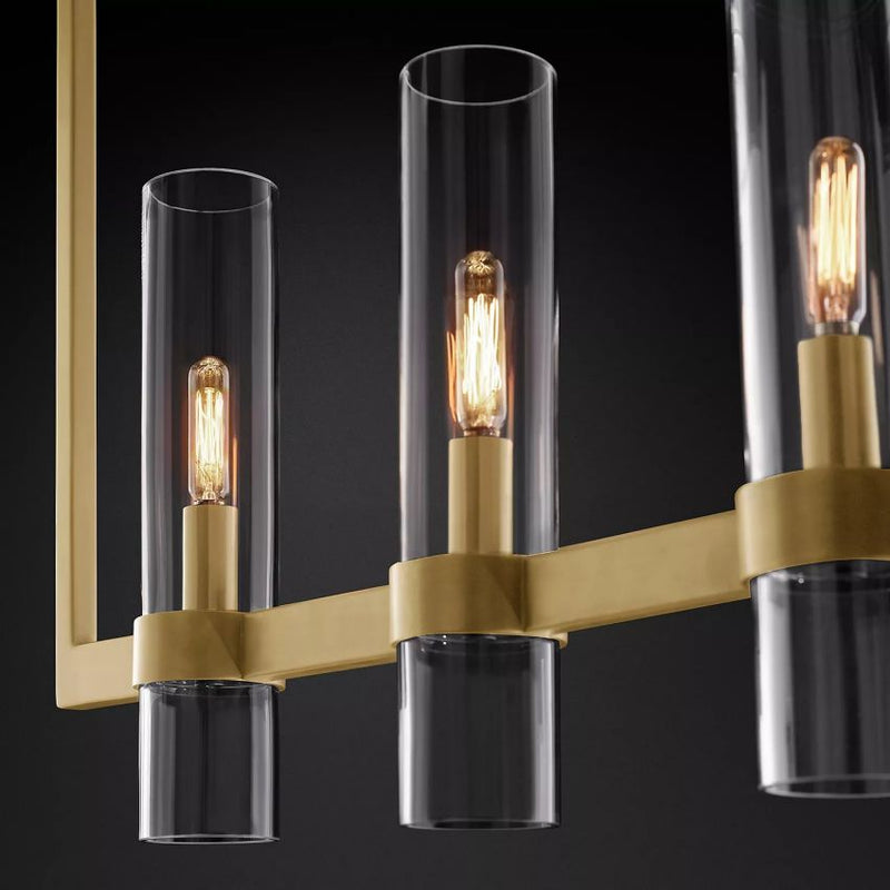 Sisyphus Linear Chandelier 71''W