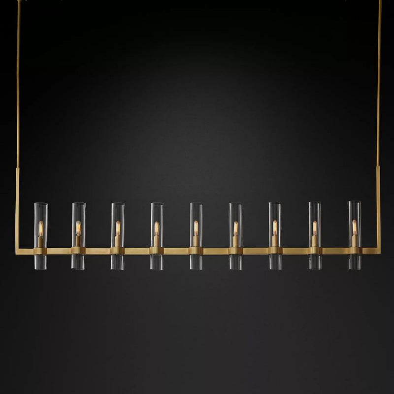 Sisyphus Linear Chandelier 71''W