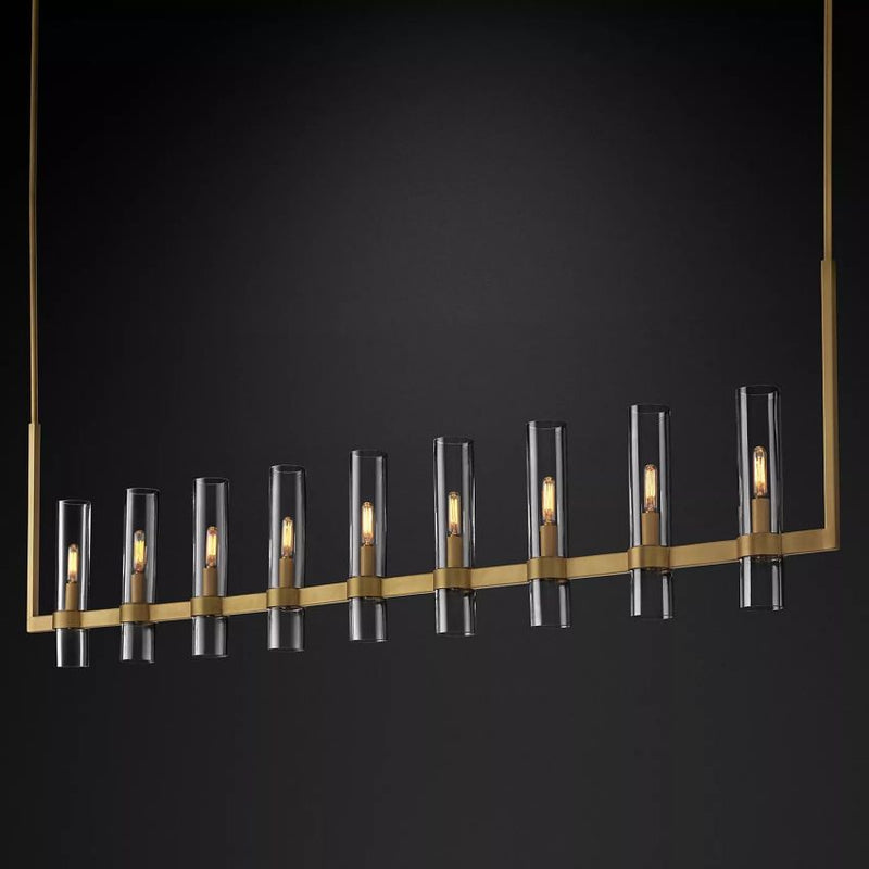 Sisyphus Linear Chandelier 71''W